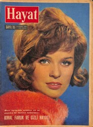 HAYAT DERGİSİ 8 Nisan 1965 Sayı: 15 - Kapak: Senta Berger - De Gaulle'ü Ürküten Adam - Kraliçe Feride, Faruk'un Sevgisini Nasıl Öldürmüştü NDR89242 - Gökçekoleksiyon