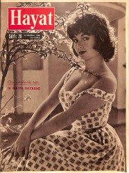 HAYAT Dergisi 8 Temmuz 1960 Sayı : 28 - Kapak: Dany Carrel - Türklerin İlk Tersanesi - 19 Mayıs Poster NDR89607 - Gökçekoleksiyon