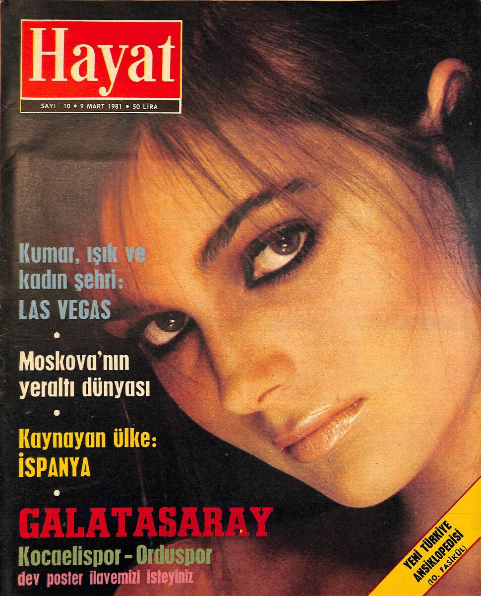Hayat Dergisi 9 Mart 1981 Sayı: 10 - Kumar, Işık ve Kadın Şehri 