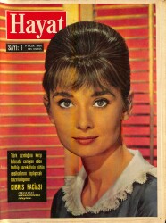 HAYAT DERGİSİ 9 Ocak 1964 Sayı: 3 - Kapak: Audred Hepburn - Hazer Denizi Kıyıları ve İran'ın Siyan İncisi NDR88443 - Gökçekoleksiyon