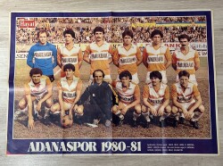 Hayat Dergisi Adanaspor 1980 - 1981 Kadrosu / Zonguldakspor 1980-1981 Kadrosu KRT21419 - 2
