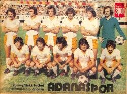 Hayat Dergisi Adanaspor Oyuncu Kadrosu Poster KRT21104 - Gökçekoleksiyon
