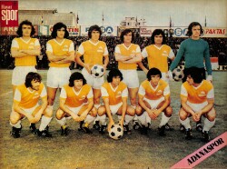 Hayat Dergisi Adanaspor Oyuncu Kadrosu Poster KRT21148 - Gökçekoleksiyon