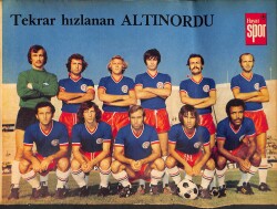 Hayat Dergisi Altınordu Oyuncu Kadrosu Poster KRT21092 - Gökçekoleksiyon