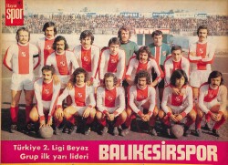 Hayat Dergisi Balıkesirspor Oyuncu Kadrosu Poster KRT21157 - Gökçekoleksiyon
