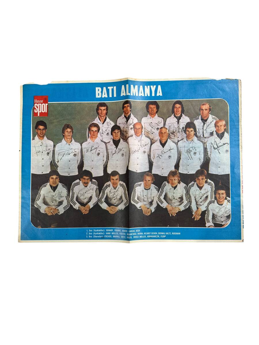 Hayat Dergisi Batı Almanya Oyuncu Kadrosu Poster KRT23269 - 1