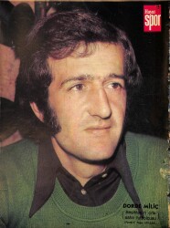 Hayat Dergisi Beşiktaş Futbolcu Dorde Miliç Poster KRT21123 - Gökçekoleksiyon