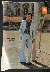 Hayat Dergisi Beşiktaş Futbolcu Rasim Poster KRT21170 - Gökçekoleksiyon