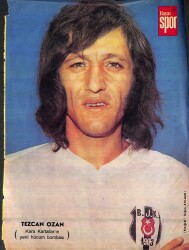 Hayat Dergisi Beşiktaş Futbolcu Tezcan Ozan Poster KRT21178 - Gökçekoleksiyon