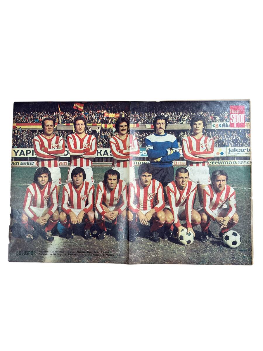 Hayat Dergisi Boluspor Oyuncu Kadrosu Poster KRT23282 - 1