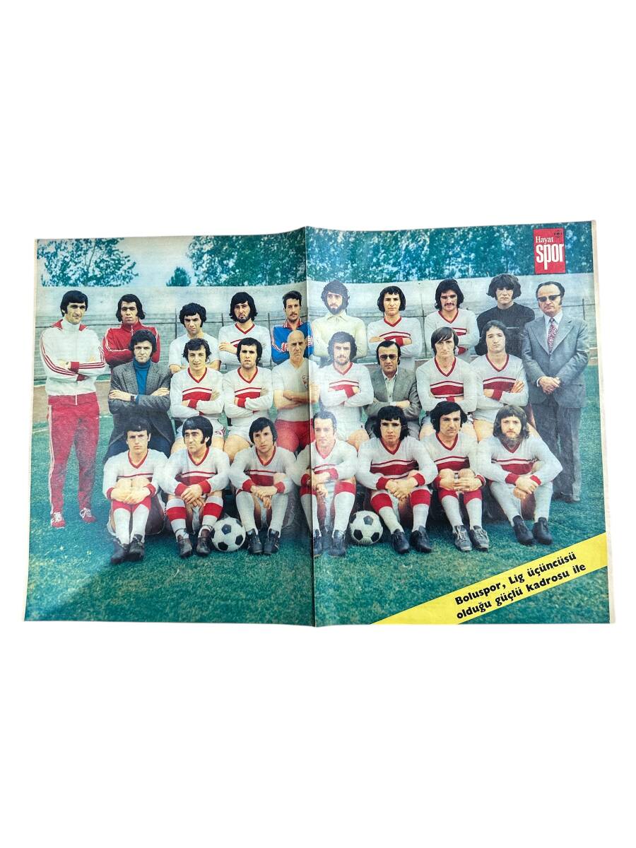 Hayat Dergisi Boluspor Oyuncu Kadrosu Poster KRT23293 - 1