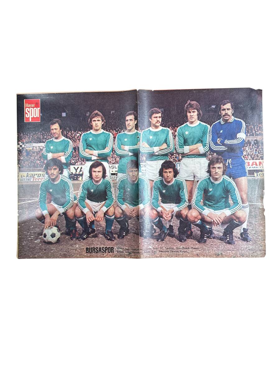 Hayat Dergisi Bursaspor Oyuncu Kadrosu Poster KRT23298 - 1
