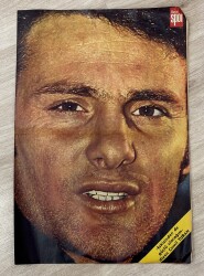 Hayat Dergisi Cemil Turan Posteri KRT21425 - Gökçekoleksiyon