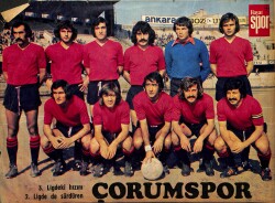 Hayat Dergisi Çorumspor Oyuncu Kadrosu Poster KRT21143 - Gökçekoleksiyon