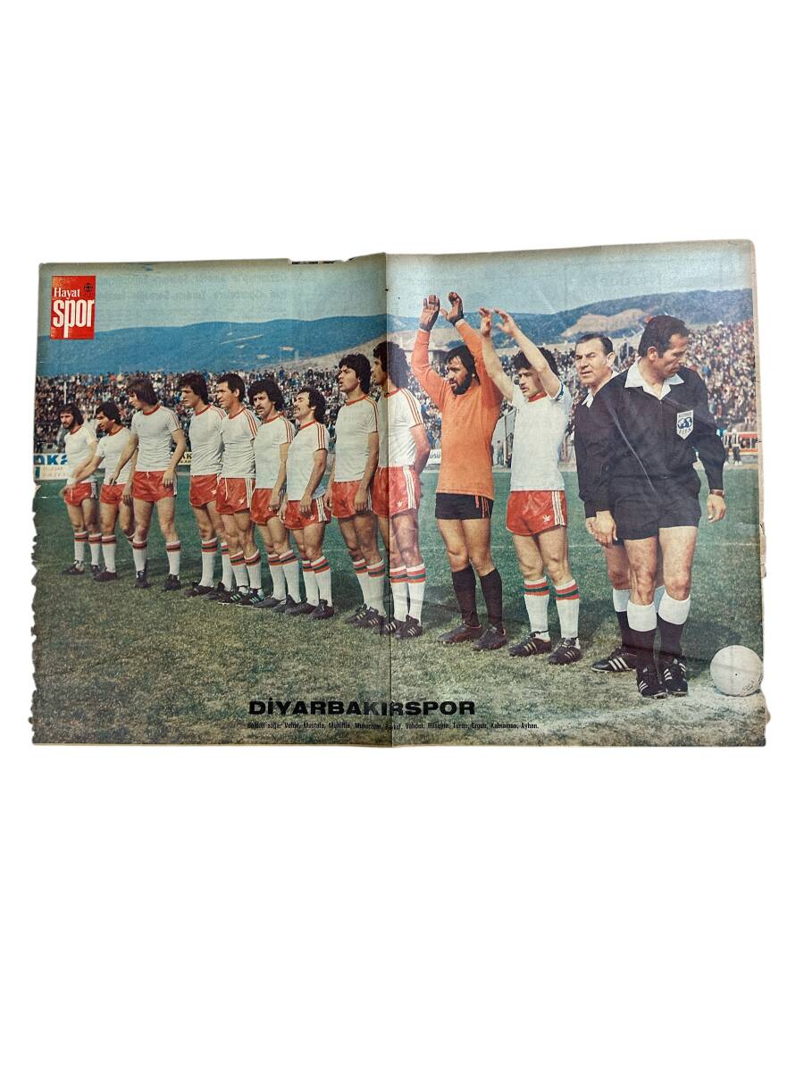 Hayat Dergisi Diyarbakırspor Oyuncu Kadrosu Poster KRT23268 - 1
