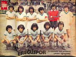 Hayat Dergisi Ereğlispor Oyuncu Kadrosu Poster KRT21099 - Gökçekoleksiyon