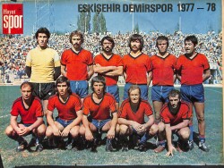 Hayat Dergisi Eskişehir Demirspor 1977-78 Oyuncu Kadrosu Poster KRT21181 - Gökçekoleksiyon