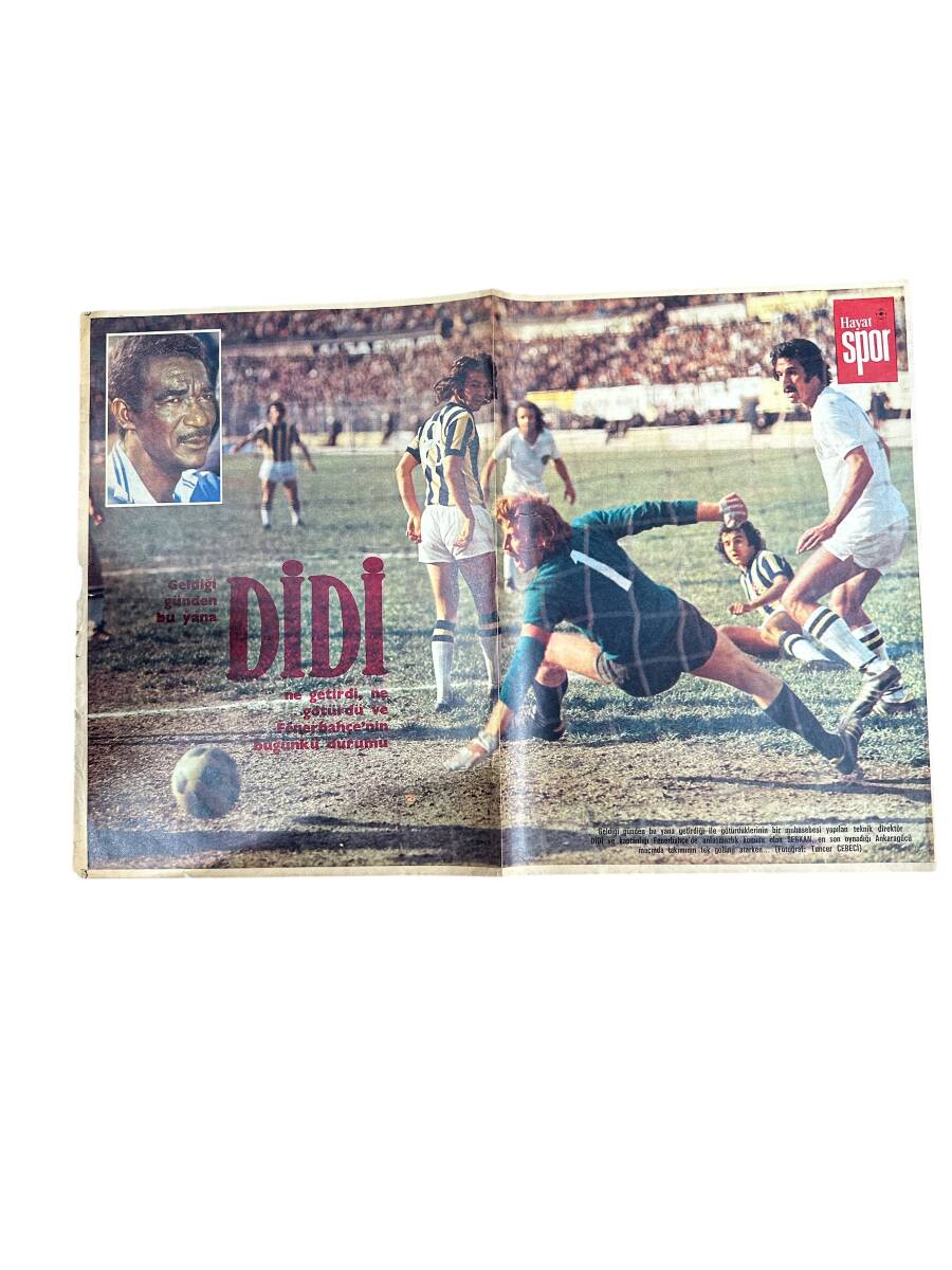 Hayat Dergisi Fenerbahçe Futbolcu Didi Poster KRT23291 - 1