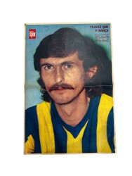 Hayat Dergisi Fenerbahçe Oyuncu Yılmaz Şen Poster KRT23240 - Gökçekoleksiyon
