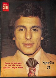 Hayat Dergisi Futbolcu Engin Verel Poster KRT21121 - Gökçekoleksiyon