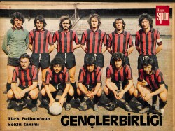 Hayat Dergisi Gençlerbirliği Oyuncu Kadrosu Poster KRT21146 - Gökçekoleksiyon