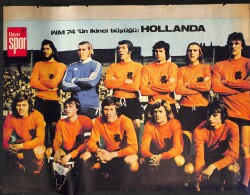 Hayat Dergisi Hollanda Oyuncu Kadrosu Poster KRT21089 - Gökçekoleksiyon