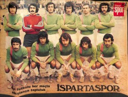 Hayat Dergisi İspartaspor Oyuncu Kadrosu Poster KRT21106 - Gökçekoleksiyon