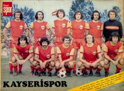 Hayat Dergisi Kayserispor Oyuncu Kadrosu Poster KRT21147 - Gökçekoleksiyon