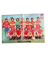 Hayat Dergisi Kırıkkalespor Oyuncu Kadrosu Poster KRT23400 - Gökçekoleksiyon