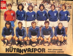 Hayat Dergisi Kütahyaspor Oyuncu Kadrosu Poster KRT21135 - Gökçekoleksiyon