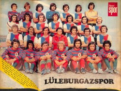 Hayat Dergisi Lüleburgazspor Oyuncu Kadrosu Poster KRT21083 - Gökçekoleksiyon