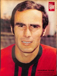 Hayat Dergisi Mersin İdmanyurdu Futbolcu Kâmuran Yavuz Poster KRT21128 - Gökçekoleksiyon