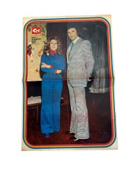 Hayat Dergisi Neşe Karaböcek-Sabri Dino Poster KRT23245 - Gökçekoleksiyon