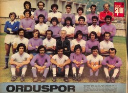 Hayat Dergisi Orduspor Oyuncu Kadrosu Poster KRT21112 - Gökçekoleksiyon
