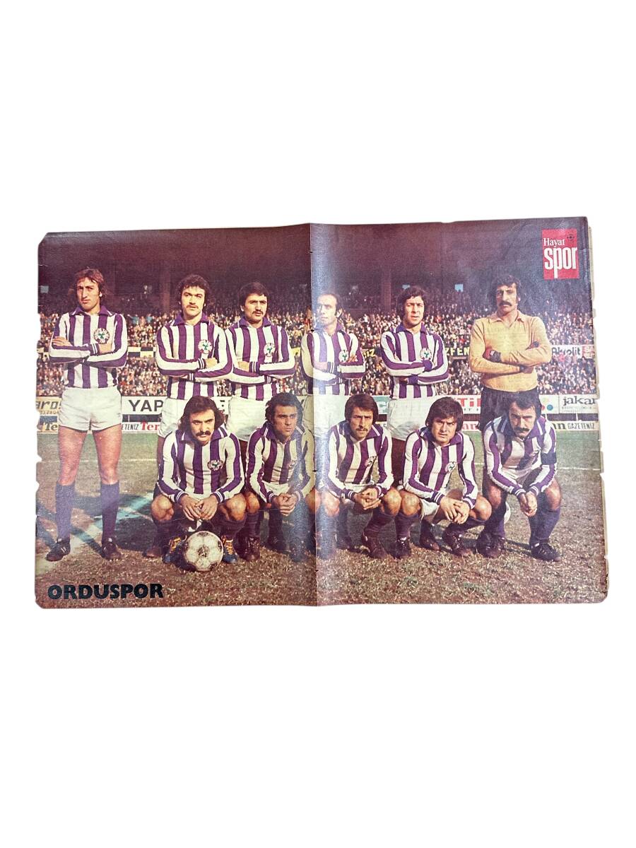 Hayat Dergisi Orduspor Oyuncu Kadrosu Poster KRT23398 - 1