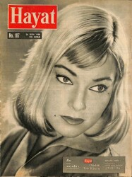 HAYAT DERGİSİ Sayı 107 24 Ekim 1958 - Kapak May Britt - Townsend`in Ümitsiz Aşkı - Atatürk Posteri - Mylene Demongeot NDR69080 - Gökçekoleksiyon