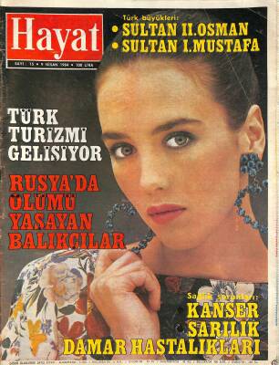 Hayat Dergisi Sayı 15 9 Nisan 1984 - Özalın Gezileri, Evren İslam Konferansında, Kraliçe Elizabeth NDR85476 - 1