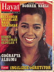 Hayat Dergisi Sayı 17 23 Nisan 1984 - Türkeşin Tahliye İstemi Yine , Kapak Irene Cara NDR85419 - Gökçekoleksiyon