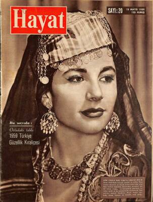 HAYAT DERGİSİ Sayı 20 15 Mayıs 1959 - Kapak Mine Coşkun - Süreyya Katolik, Gabriella Müslüman Oluyor mu? - Figen Özgür Posteri NDR69077 - 1