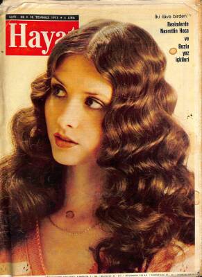 HAYAT DERGİSİ Sayı 28 10 Temmuz 1975 - Kapak Kapak Marion Klippert - Menderes`n Şahsiyetini Etkileyen Olaylar NDR69275 - 1