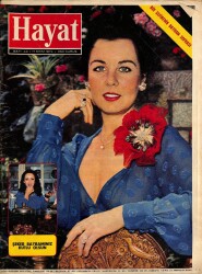 HAYAT DERGİSİ Sayı 43 17 Ekim 1974 - Kapak Fatma Girik - Norton, Beyazperdeyi Ringlere Tercih Etti NDR69254 - Gökçekoleksiyon