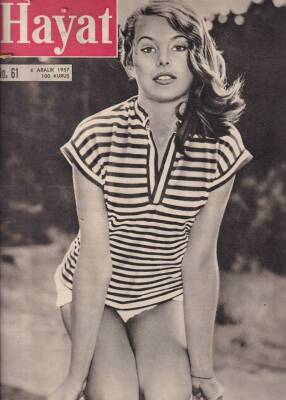 HAYAT DERGİSİ Sayı 61 6 Aralık 1957 - Kapak Anita Edhage NDR54437 - 1