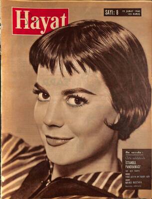 HAYAT DERGİSİ Sayı 8 19 Şubat 1960 - Kapak Natalie Wood - Futbolun Genç Yıldızı, Mikro Mustafa - Pierre Jaccound Mahkum Oldu NDR69040 - 1