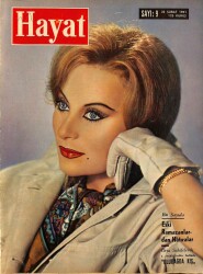 HAYAT DERGİSİ Sayı 9 23 Şubat 1961 - Kapak Michele Morgan - Leslie Caron NDR69086 - Gökçekoleksiyon