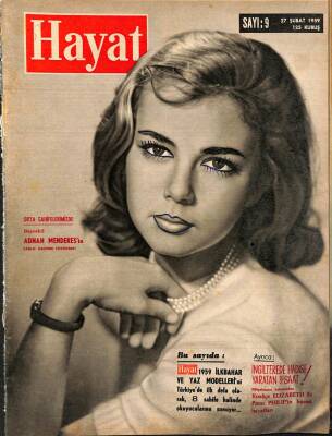 HAYAT DERGİSİ Sayı 9 27 Şubat 1959 - Kapak Lorella De Luca - Saray Kahyasının Kaleminden, Kraliçe Elizabeth Ve Prens Philip NDR68899 - 1