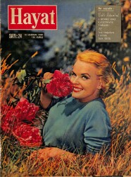 HAYAT DERGİSİ Sayı 91 4 Temmuz 1958 - Harem Hayatının İçyüzü - Marilyn, Brigitte Ve Marisa NDR69074 - Gökçekoleksiyon