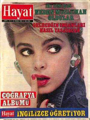Hayat Dergisi Sayı16 16 Nisan 1984 - Özal TIMEda, Andrea Doria, Kudüse Baskın NDR85475 - 1