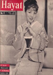 Hayat Dergisi Sayı17 1 Şubat 1957 (Kapak Machiko KyoFra Filippo LippiArka Kapak Ara Gülerin Şosonlu At adlı Fotoğrafı) NDR53257 - 2