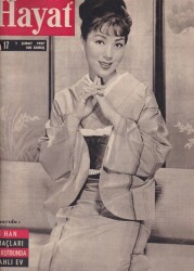 Hayat Dergisi Sayı18 8 Şubat 1957 (Kıbrısın Türk AlemiOsman Hamdi Bey Tablolarına Modellik Helena Rubenstein Beyazıt MeydanıJames Dean) NDR54418 - Gökçekoleksiyon