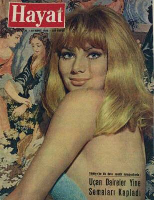 Hayat Dergisi Sayı21 19 Mayıs 1966 Türkiyede İlk Defa Uçan Daireler Semaları Kapladı,Atatürkün Samsuna Çıkışının 47.Yıl Dönümü,Abdülhamidin Son Günleri NDR3430 - 1